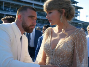 Travis Kelce secretly brought Taylor Swift to the 2025 Kentucky Derby, no official photos of her surfaced from the event. However, from cryptic flight logs to a few jaw-dropping fan-captured images, all signs point to Taylor’s discreet appearance.The reason for her low-key attendance will surprise you. And while she remained mostly under the radar, those who spotted her couldn’t stop talking about her daring and unforgettable fashion choice. Even in near-anonymity, Taylor Swift found a way to steal the spotlight. - News